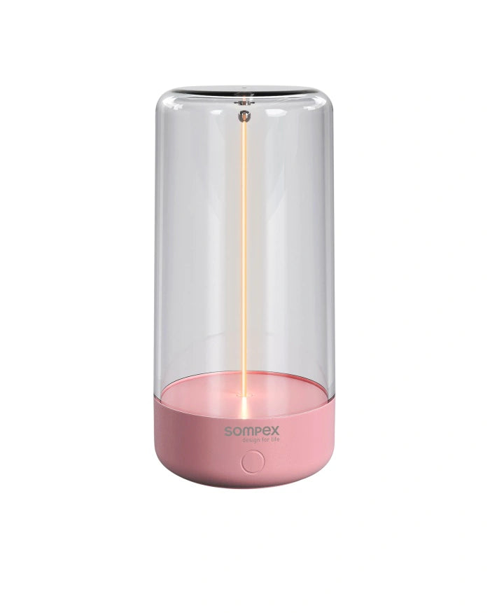 PULSE Akku-Tischleuchte Pink im Detail – kabellose LED-Tischlampe mit Touch-Sensor und IP54-Schutz – shinypresents.de
