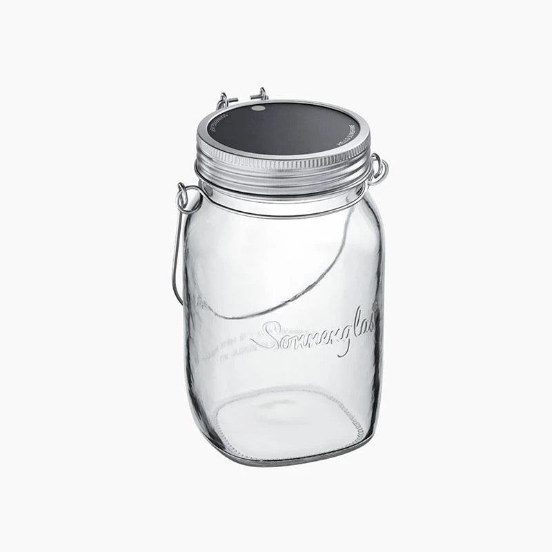 Sonnenglas 250 ml leuchtend - Stimmungsvolles Licht durch Sonnenenergie | shinypresents.de