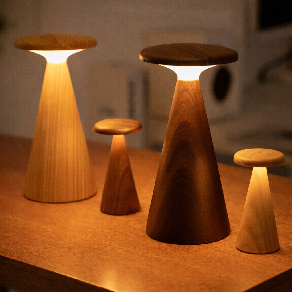 Sylva Tischlampe von Gingko Design, stimmungsvolles Licht, Wohnaccessoire, shinypresents.de
