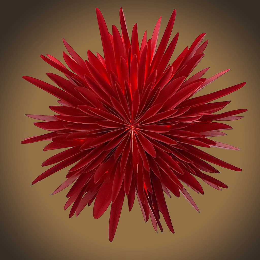 Stella-Dalia Pergamentpapier rot