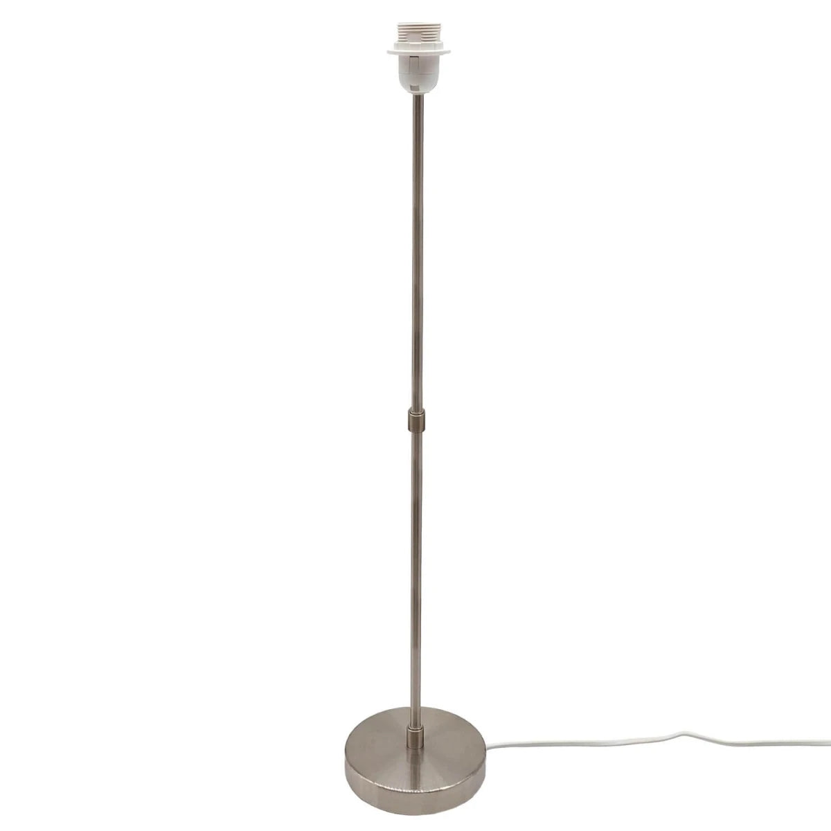 starlightz table stand Lampenfuß XL Edelstahl gebürstet - Eleganter Standleuchten-Fuß für große Papiersterne | shinypresents.de